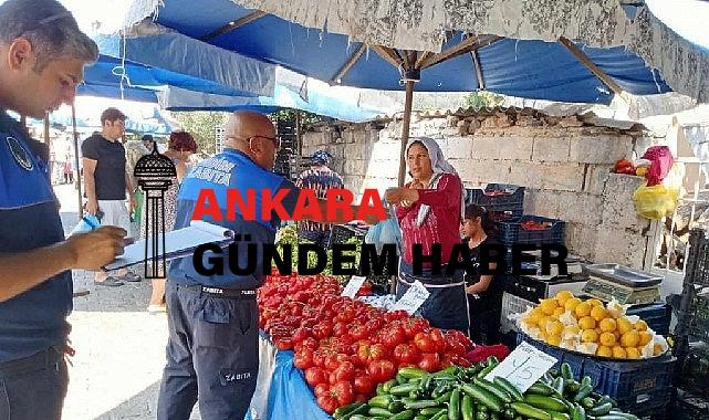 Didim’de Zabıta ekipleri denetimlerini sürdürüyor
