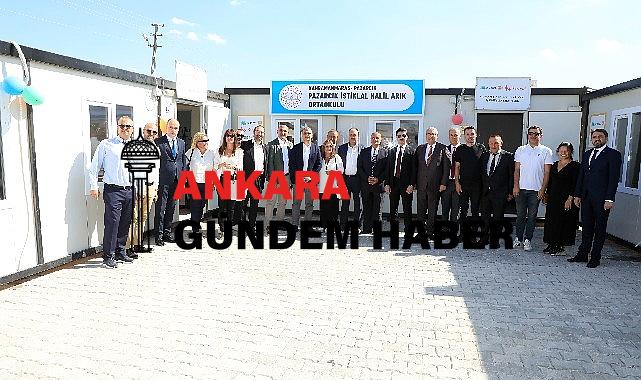 Multinet Up ve Koruncuk’tan Deprem Bölgesindeki Öğrenciler için Konteyner Okul