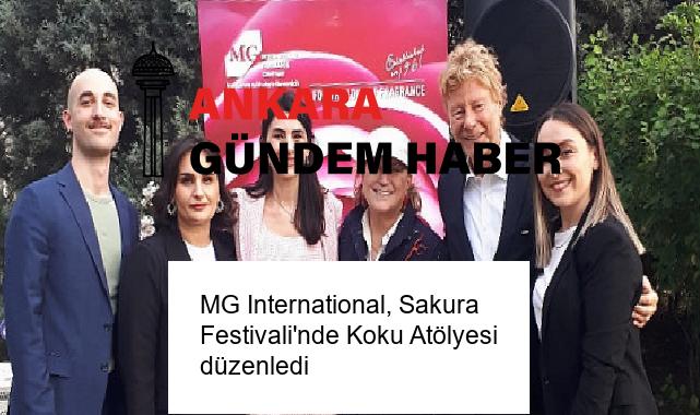 MG International, Sakura Festivali’nde Koku Atölyesi düzenledi
