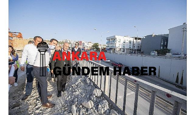 Çiğli 2. Ana Jet Üssü Karayolu Alt Geçidi’nde güçlendirme çalışmaları sürüyor