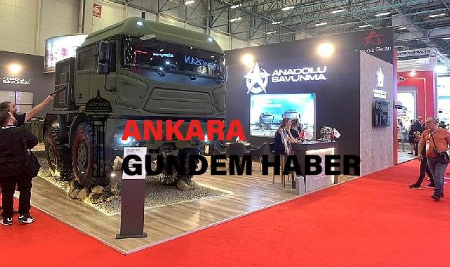 Anadolu Savunma, IDEF fuarında taktik tekerlekli araç modelleri ile boy gösterdi