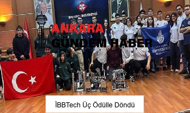 İBBTech Üç Ödülle Döndü