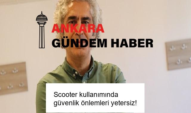 Scooter kullanımında güvenlik önlemleri yetersiz!