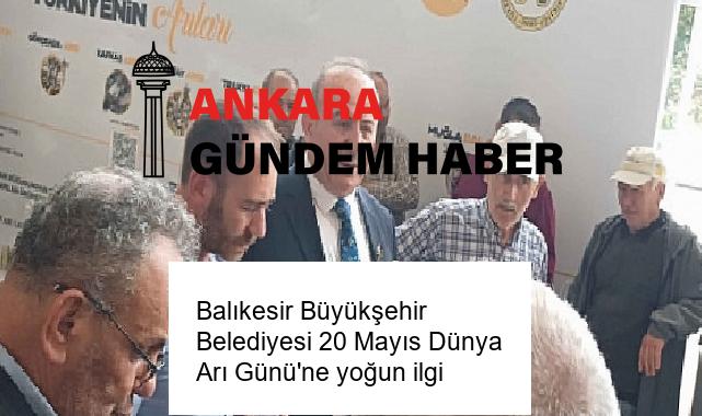 Balıkesir Büyükşehir Belediyesi 20 Mayıs Dünya Arı Günü’ne yoğun ilgi