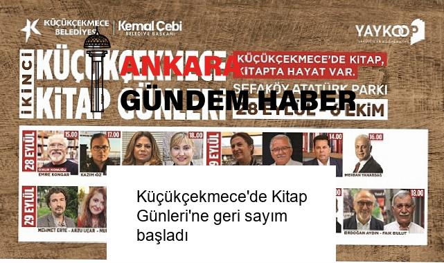 Küçükçekmece’de Kitap Günleri’ne geri sayım başladı