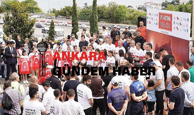 İstanbul Üsküdar’da 15 Temmuz Şehitleri “Vatan Koşusu” ile anıldı