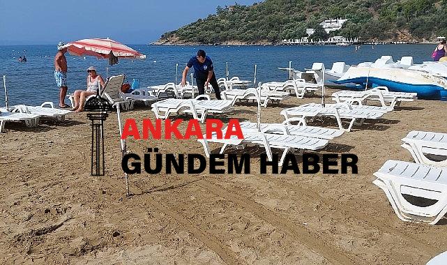 Menderes’te Zabıtadan Sahil Denetimi