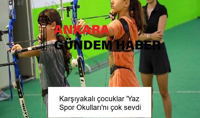 Karşıyakalı çocuklar ‘Yaz Spor Okulları’nı çok sevdi