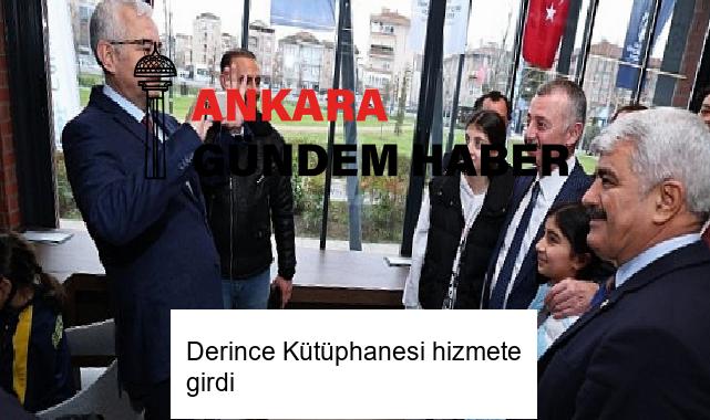 Derince Kütüphanesi hizmete girdi