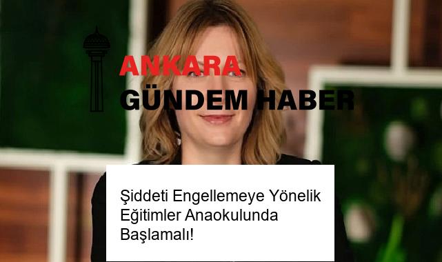 Şiddeti Engellemeye Yönelik Eğitimler Anaokulunda Başlamalı!