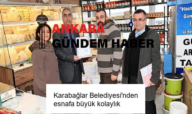 Karabağlar Belediyesi’nden esnafa büyük kolaylık