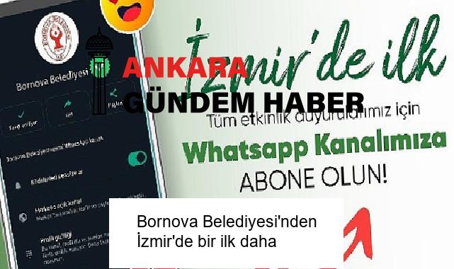 Bornova Belediyesi’nden İzmir’de bir ilk daha