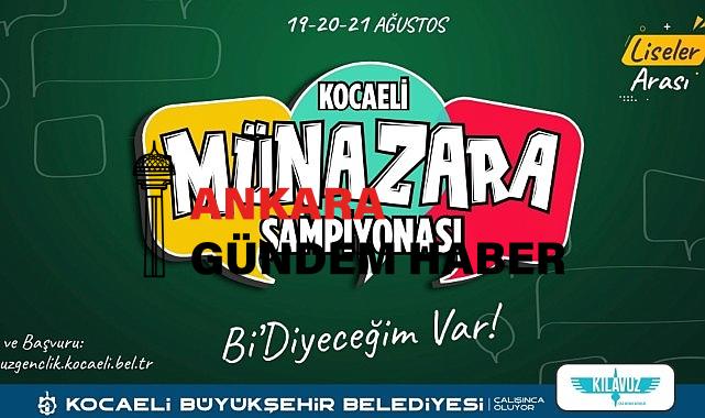 Büyükşehir’in Münazara Şampiyonası başlıyor