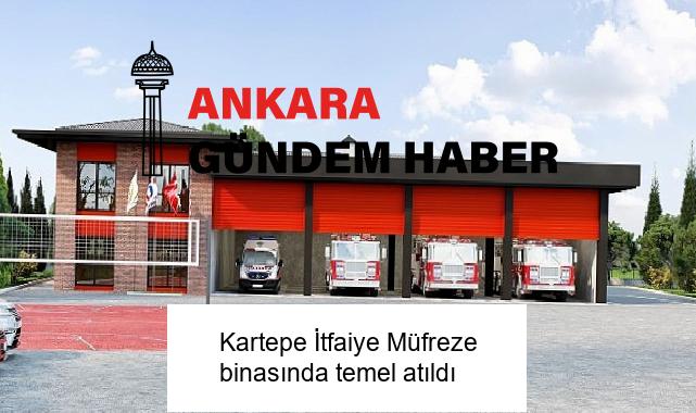 Kartepe İtfaiye Müfreze binasında temel atıldı