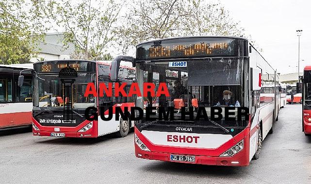 Bayraklı TOKİ bölgesine 4 hatta toplam 21 otobüs hizmet veriyor
