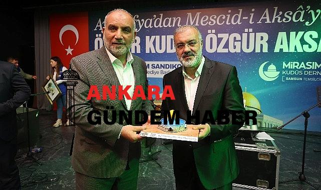 Başkan Sandıkçı: “Kudüs özgür değilse, dünya tutsaktır”