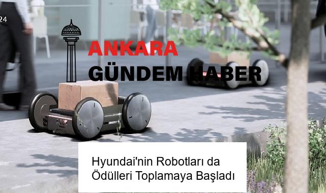 Hyundai’nin Robotları da Ödülleri Toplamaya Başladı