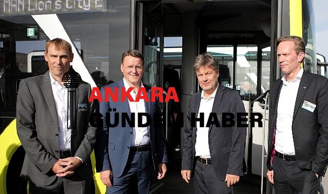 Alman Bakan Robert Habeck MAN’ın Ankara’daki Test ve Ürün Geliştirme Merkezi’ni ziyaret etti…