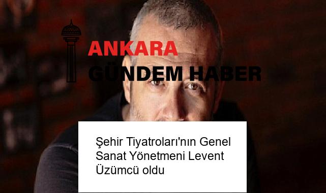 Şehir Tiyatroları’nın Genel Sanat Yönetmeni Levent Üzümcü oldu