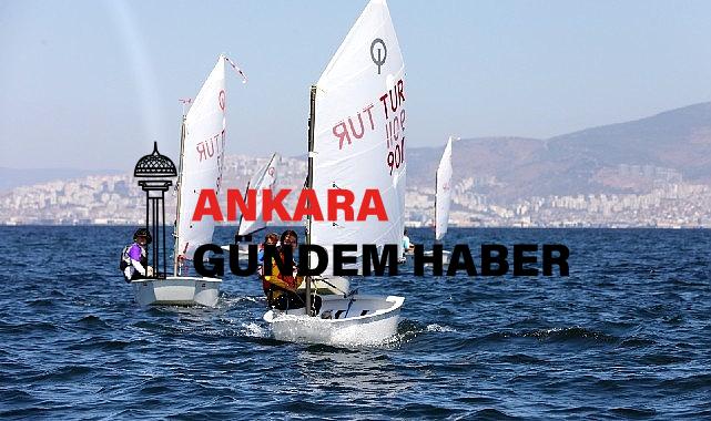 Narlıdere’den açılan yelkenler, İzmir Körfezi’nde görsel şölen yaşattı