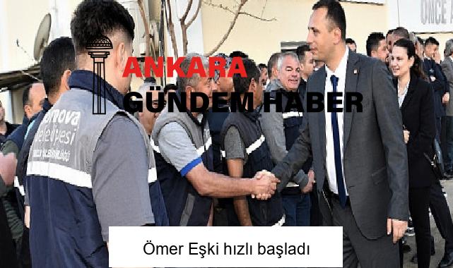 Ömer Eşki hızlı başladı