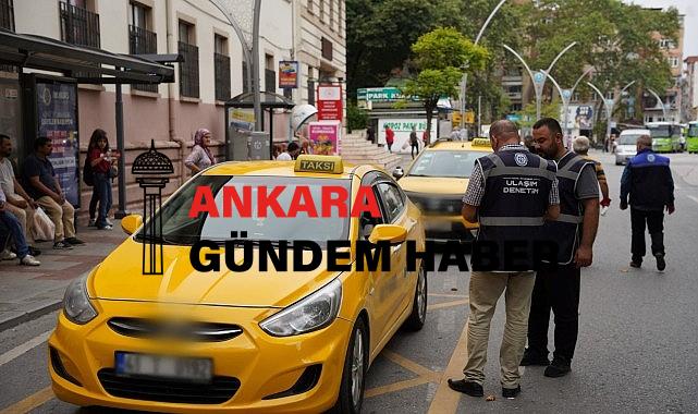 Kocaeli Büyükşehir ticari taksileri denetliyor