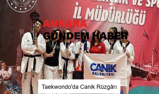 Taekwondo’da Canik Rüzgârı