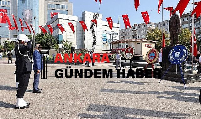 Zafer Bayramı Bayrampaşa’da törenle kutlandı