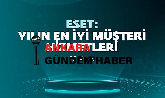 Müşteri hizmetlerinin de en iyisi ESET