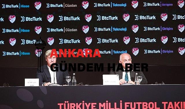 BtcTurk yeniden Türkiye Milli Futbol Takımları Ana Sponsoru oldu