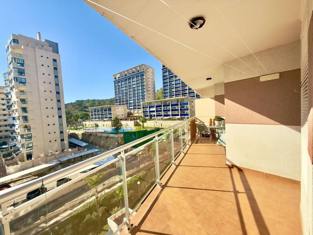 Apartment with pool in La Cala