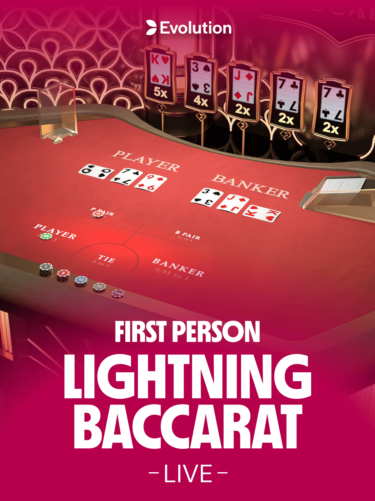 First Person Lightning Baccarat