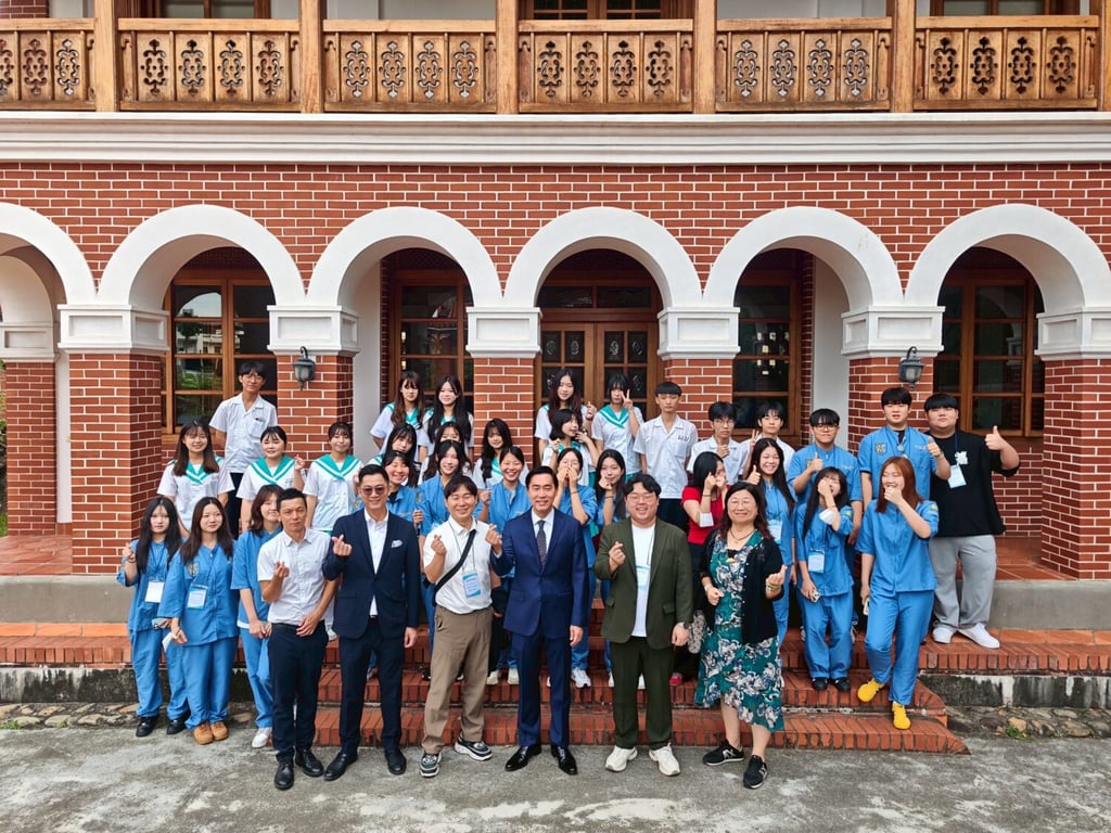 明台高中與韓國光州自然科學高中締結姐妹校  寵物專業跨越國際 