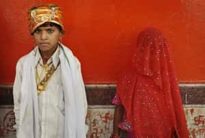 兒童婚姻中的男孩們