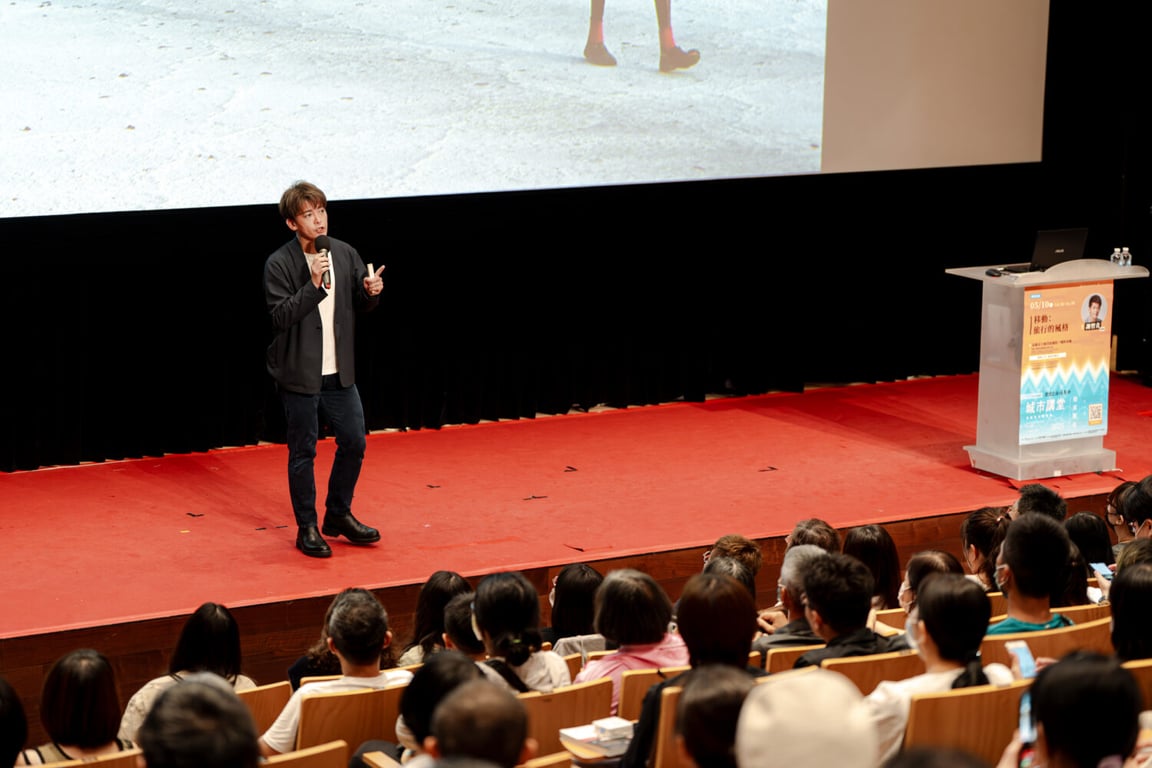 「閱讀交通慢看停」 高市圖邀請謝哲青分享世界視野