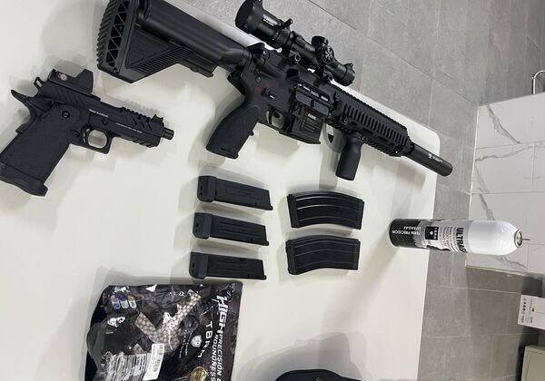 約朋友爬山太早到　「手太癢」拿空氣槍對校園試射芭比Q了