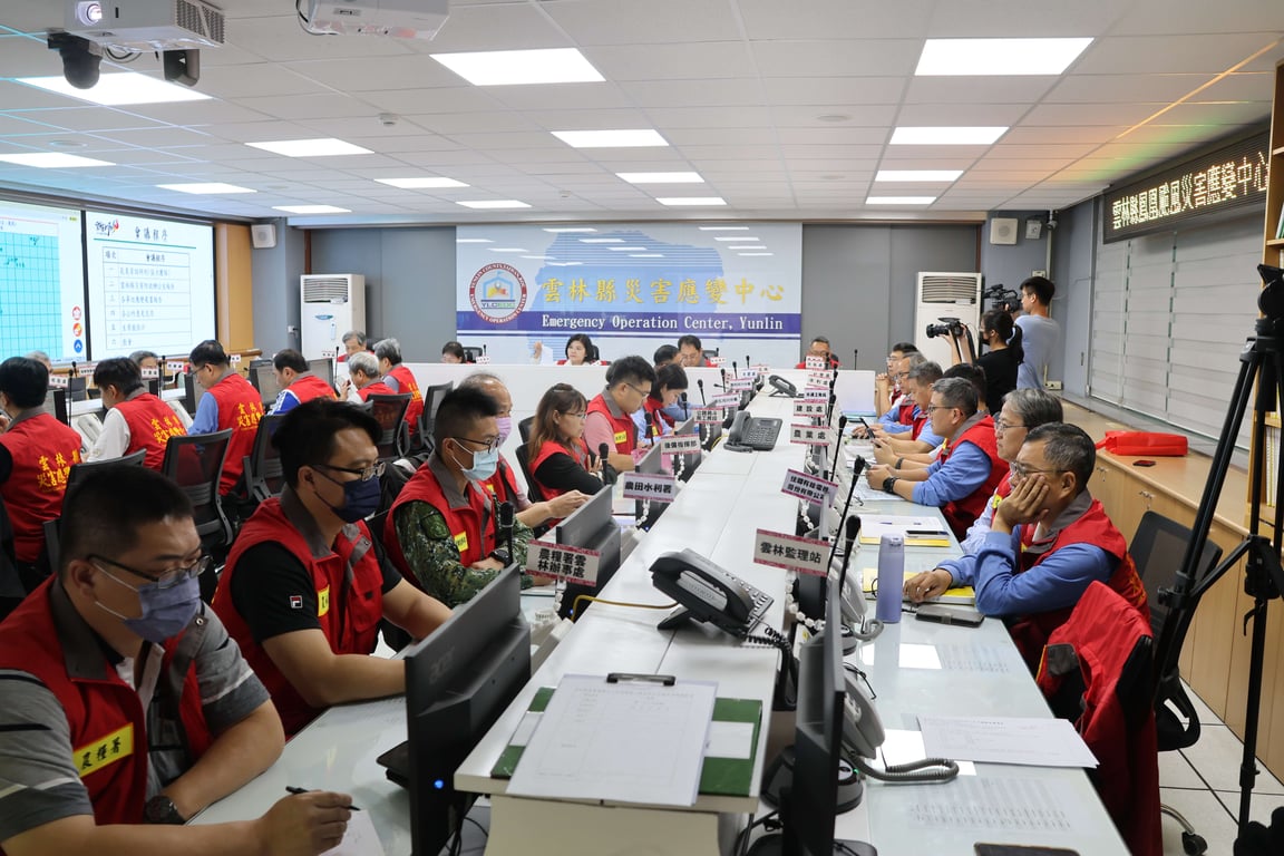 颱風來襲 　張麗善縣長:掌握颱風動向　 做好防颱整備