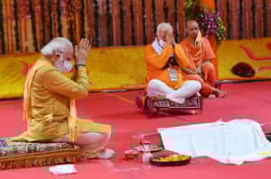 印度爭議羅摩神廟正式開工 莫迪：用愛建廟