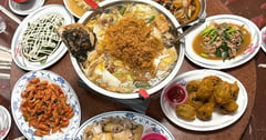 [嘉義美食]大埔佳香餐飲部｜臉盆大的砂鍋魚頭超浮誇！曾文水庫大埔必吃美食