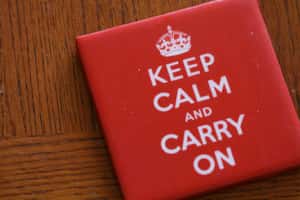 英國經典名句「Keep Calm and Carry On」 的由來是什麼？