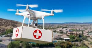 緊急運送急救設備，無人機有望成美國的「空中急診英雄」