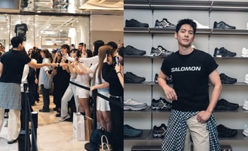 林柏宏到SALOMON微風信義當一日店長！親曝穿它走西班牙古城整天不腳痠