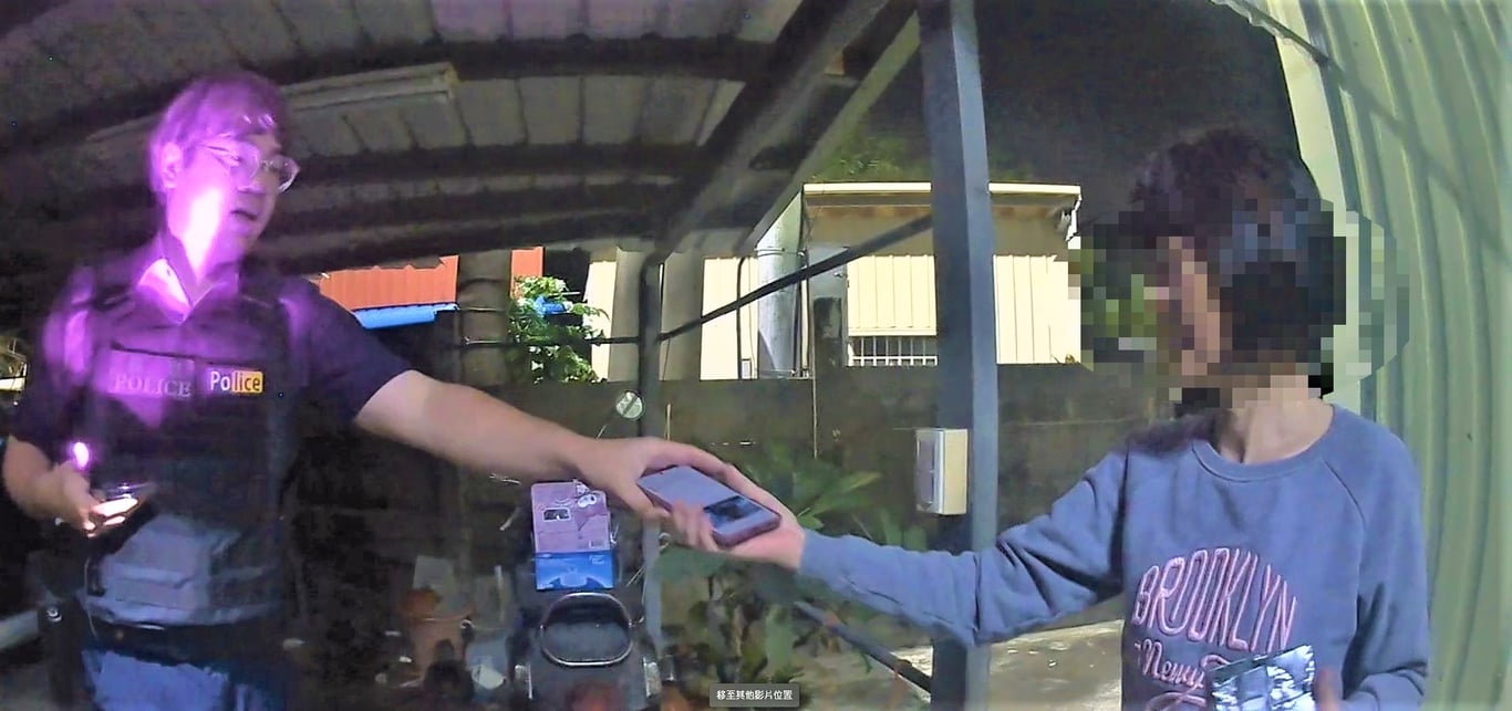 心情低落電話求助　竹園警耐心開導安撫情緒