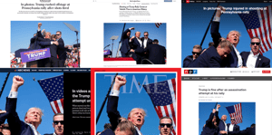 成就了新聞或推動政治？美聯社攝影師捕捉川普舉手的「英雄之姿」