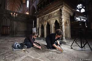 百年難得一見  英國西敏寺修復工程讓13世紀珍品重見天日