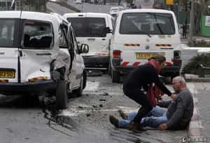 聖城再爆衝突 耶路撒冷汽車撞人釀1死13傷