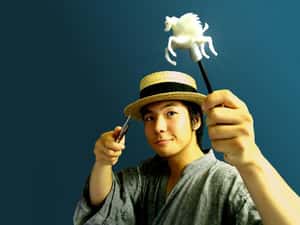 他將日本江戶時代的糖工藝發揚光大