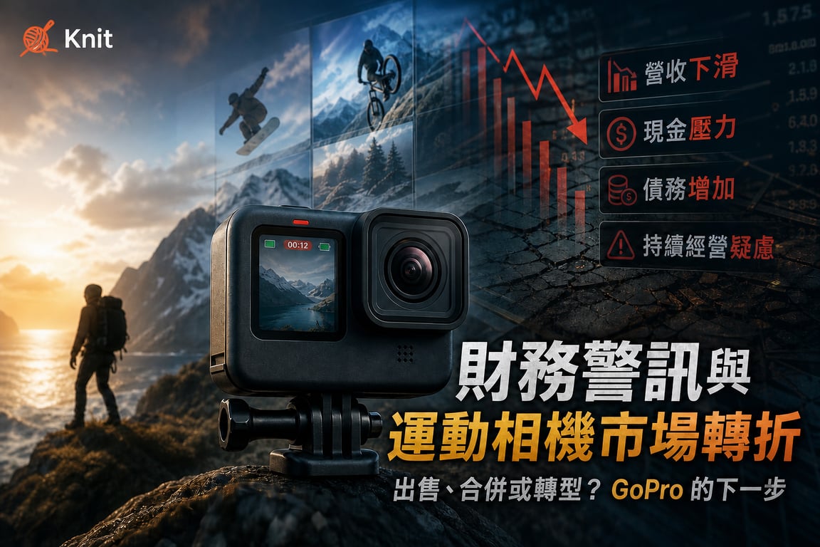GoPro真的快倒了嗎？從運動相機霸主到財務警訊