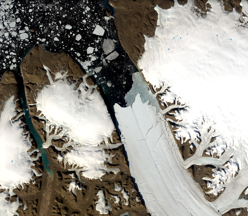 格陵蘭冰川融化加劇　全球海平面上升加速1倍