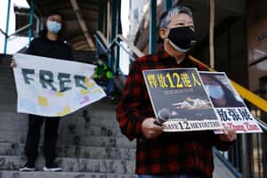 百日關押的終點 12名渡台香港人被判刑